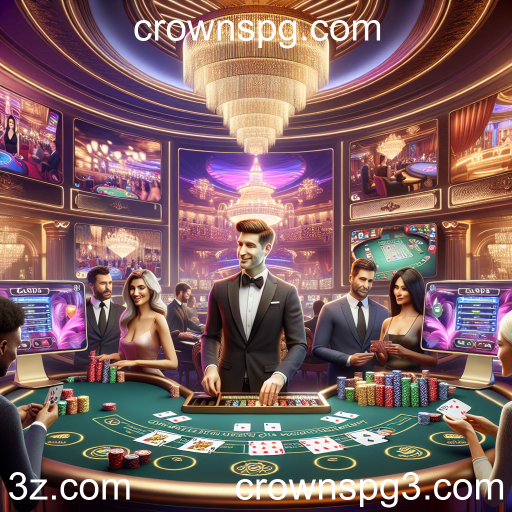 Experiência Autêntica com Cassinos Ao Vivo em crownspg.com